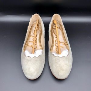 Sam Edelman Suede Ballet Flats